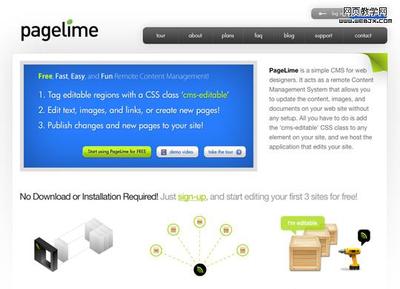 小型網(wǎng)站可以選擇的網(wǎng)站內(nèi)容管理系統(tǒng)(CMS)